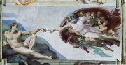 CERQUOZZI, Michelangelo, The creation of Adam